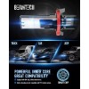 Beamtech H13/9008 LED Fog Light Bulbs 100W 20000 Lumens 6500K