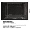 TINYOUTH Jigsaw Puzzle Roll Up Mat for 1000/1500/2000pcs Puzzle, 1.5mm