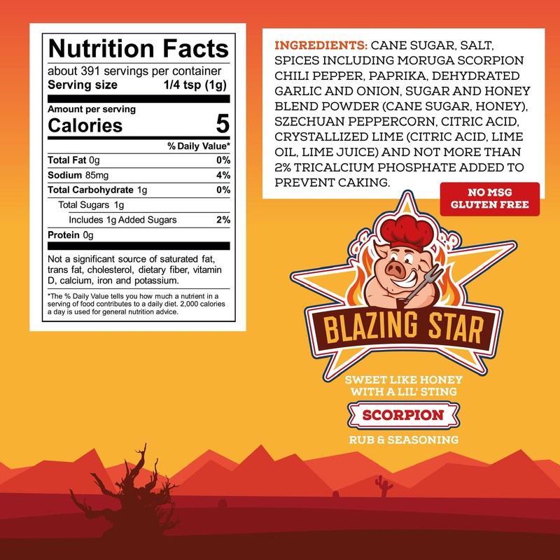 Blazing Star BBQ Blazing Bundle (Reaper Rub & Seasoning/Scorpion Rub