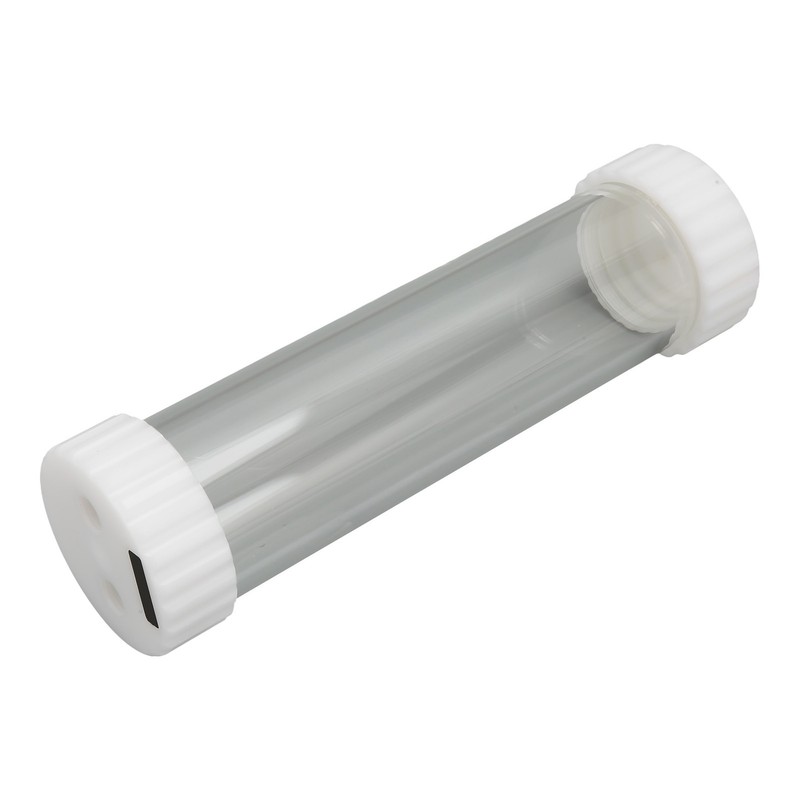 Water Cooling Transparent Cylindrical Tank 60mm Outside Diameter Rapid Cooling