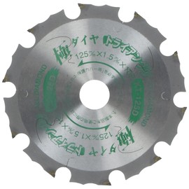 YSK KT-125D Super Hard Kiln Siding All-Diamond Saw (Triangle Blade) Triangle 125 x 1.5 x 10p x 20