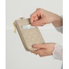 Altrose Fragment Case with Key Chain, Thin Wallet, Small, Mini