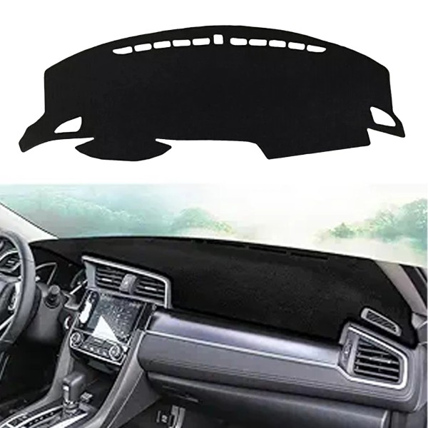 Unbranded For Honda Civic 2016-2021 DashMat Dashboard Cover Pad Sun