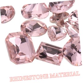 Healeved Nail Rhinestones and Charms for DIY Nail Art Irregular Shape Decorations Stunning Craft Accessories Color Mixed for Glitter