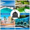 DIELOVEHUA 2 x pump bag with drawstring, filter bag, pond