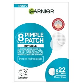 Garnier 2 Pack Garnier Parches Invisibles para acné Pimple Patch 22 C/u