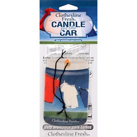 Smoke Odor Exterminator Candle for The Car, Clothesline Fresh