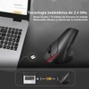 Mouse Ergonómico Inalámbrico, Mouse Vertical, 2.4GHz WiFi Ratón Vertical Inalámbrico