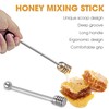 DUGATO Honey Dipper Set (2 Pack, 6.3") - 304 Stainless