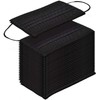 ZAIPP Disposable_Face_Masks - 100 PCS (100PC, Black)