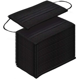 ZAIPP Disposable_Face_Masks - 100 PCS (100PC, Black)