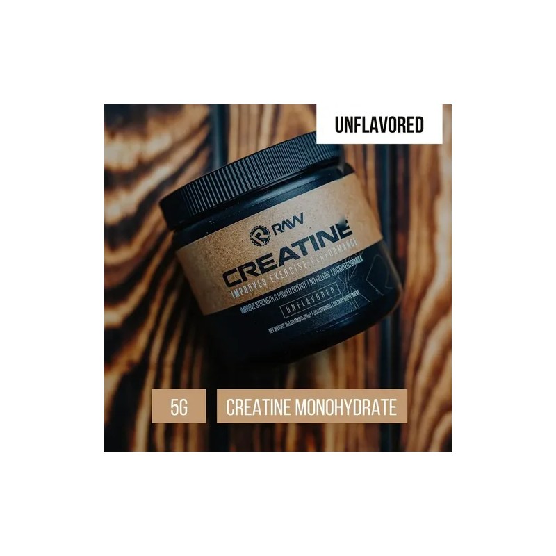 Raw Nutrition Monohidrato De Creatina Micronizada 150g Sfn