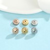 Earring Backs, JIACHARMED Disc Earring Backs - Set of 6