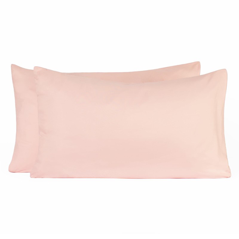 Brentfords Pillow Cases 2 Pack, Housewife Pillowcases Bed Pillow Soft