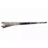 Exhivit Cremallera Cromada De 1.20, Kit Con Mensula De 25cms