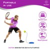 NAZRET Tennis Trainer Rebounder Set – Solo Tennis Trainer Practice