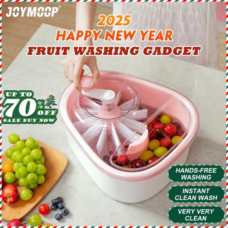 JOYMOOP JOYLOOP Fruit Cleaner Spinner Large Fruit Washer Spinner with