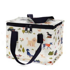 Rex London Lunchtasche Hunde Park isolierte Snacktasche Hunderassen