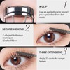 Waterproof Metal Wand Natural Washable Mascara, Steel Pipe Eyelash Primer