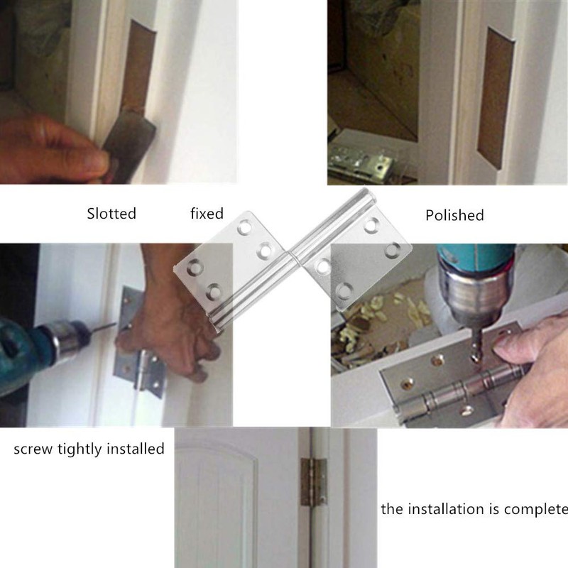 Flag Hinge 304 Stainless Steel 4 Inch Removable Door Hinge