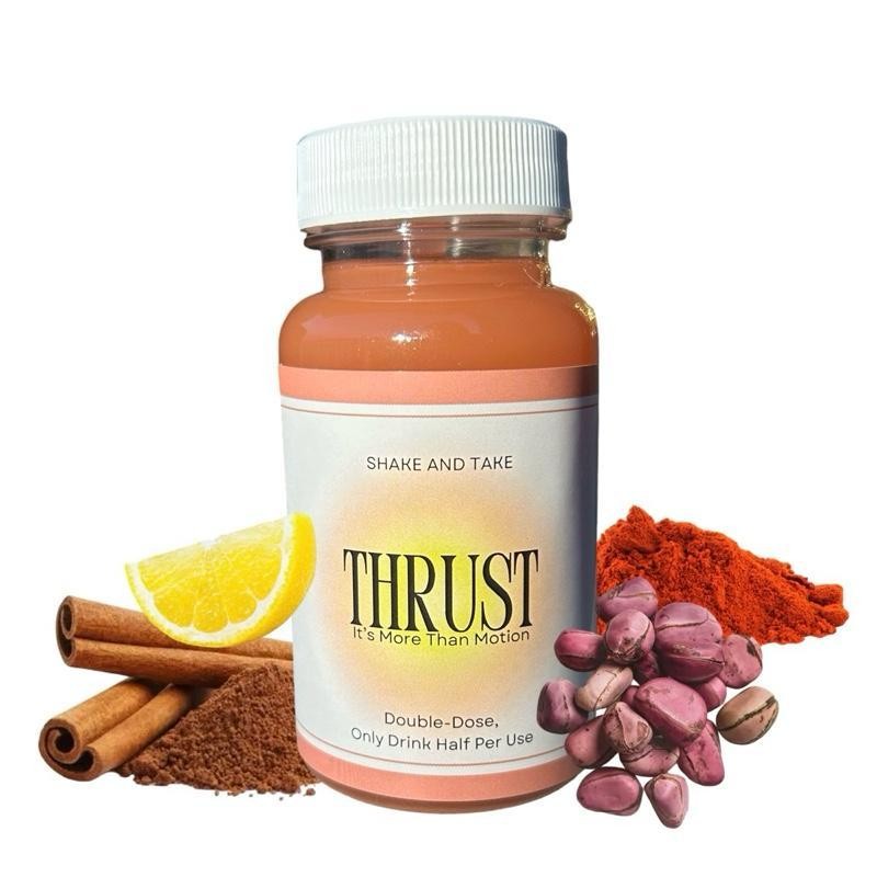 4 PACK - THRUST Double Dose Mens Herbal Energy Supplement