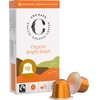 Cru Kafe Bright Roast USDA Organic Espresso Coffee Capsules (10