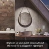 Leviton GFCI Outlet with Guidelight, 15 Amp, Self Test, Tamper-Resistant
