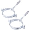 SKIR'CO Pipe Brackets for Diameter 75-80 mm Pipes, Clamps, Pipe