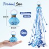 BATTIFE 10 Packs Blue Gender Reveal Streamer Poppers, Hand Throw