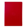 MS MY STATIONERY A5 Index Notebook Hardback Leatherette Cover 8mm