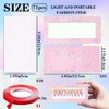 HLQHXWHZT 35 Pcs Empty Press on Nails Packaging Box Set