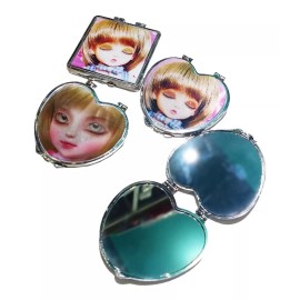 OEM 12 Espejos De Bolsillo Doble Vista Mayoreo Espejo De Mano