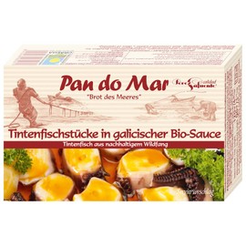 Pan do Mar Squid Pieces in Galician Organic Sauce (2 x 120 g)
