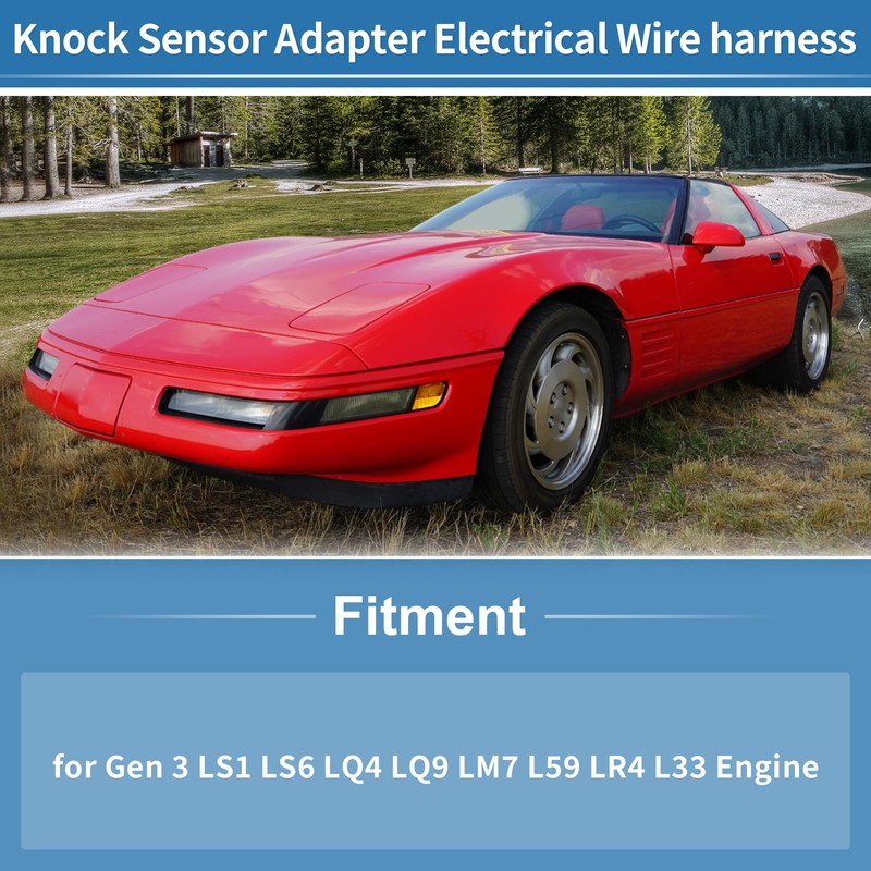 RATCHROLL for Gen 3 LS Knock Sensor Extension Relocation Harness
