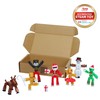 Zing StikBot Christmas Crew Pack - includes 7 StikBots and