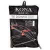 KONA SURF CO. Tie Down Surf Rack Straps in Black