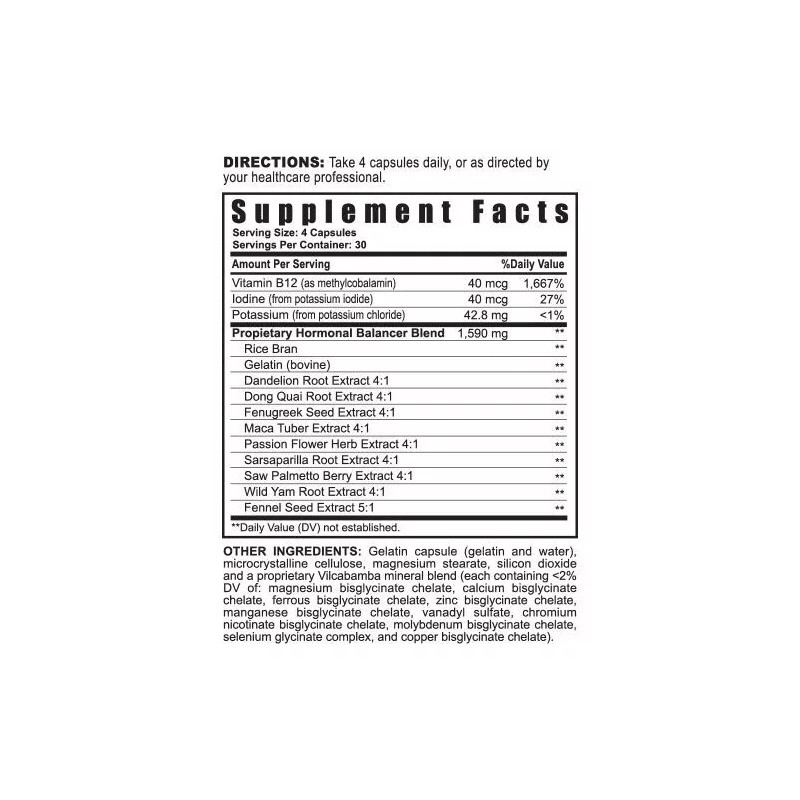Youngevity Dr. Wallach Women's Hormonal Balancer™ (120 capsules)