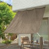 Takasho JSS-20BR Sunshade, Eco-Land Shade, Brown, 2 x 2, Sunshade
