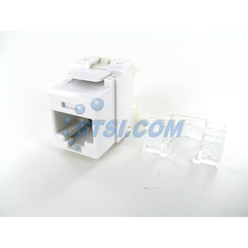 Panduit NKP5E88MWH NetKey Cat5e Punchdown Keystone Jack Module, White ~STSI