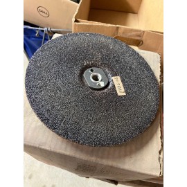 Cincinnati Milacron Grinding wheel w/threaded arbor 9 x 1/8 x 7/8" 2A24-R-BF