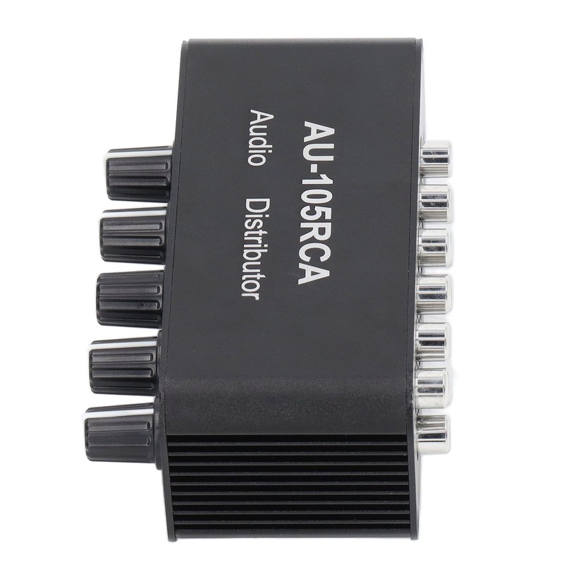 Bi Directional Audio Switcher High Fidelity 5 Way Audio Switch