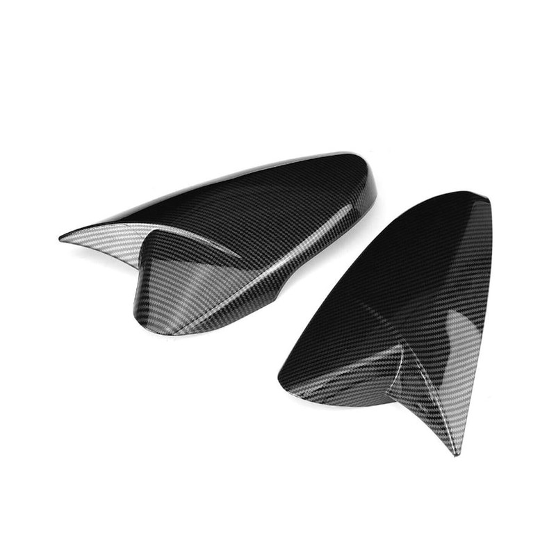 1Pair Side Mirror Cover Rear View Mirror Cover Trim For