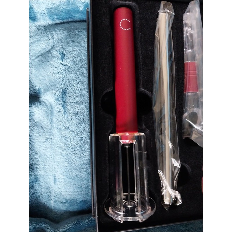 Curtis Stone Wine Set with Wine Pump, Chiller with Spout,