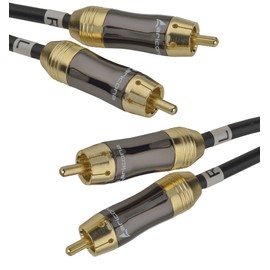 High End Quality aricona RCA cable (gold plated RCA plug) Quality: high end