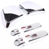 e-power-auto-Trim FOR HUMMER H2 CHROME FRONT HOOD SIDE HINGE COVER