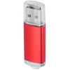 USB Flash Drive Transparent Cover Red Portable Storage Memory Stick