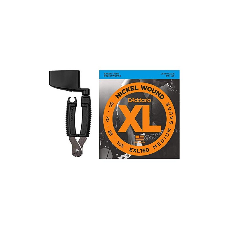 D'Addario Bass Guitar String Replacement Care Kit