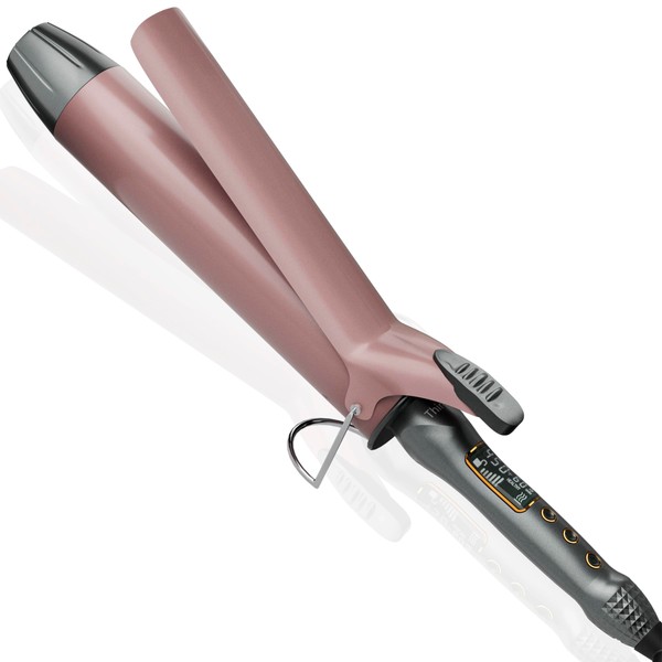 Thirtek Extra Long Barrel Curling Iron 1 1/2 Inch,Large Ceramic