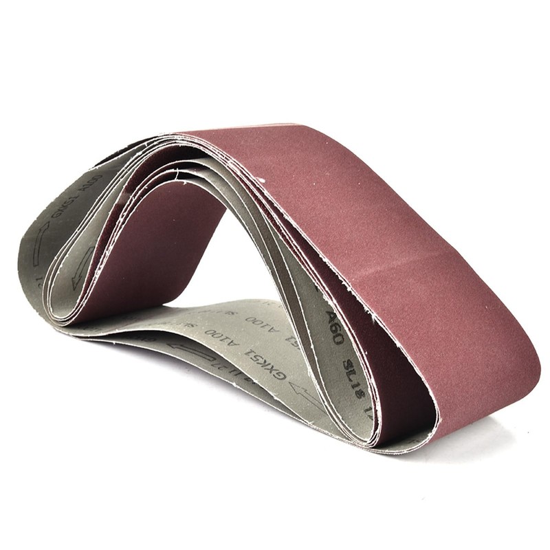 6 x GXK51-B Sanding Belts, 915 x 100 mm Endless