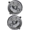 jpautowholesale For 2003-2004 Jeep Liberty Headlight Halogen Set Driver and